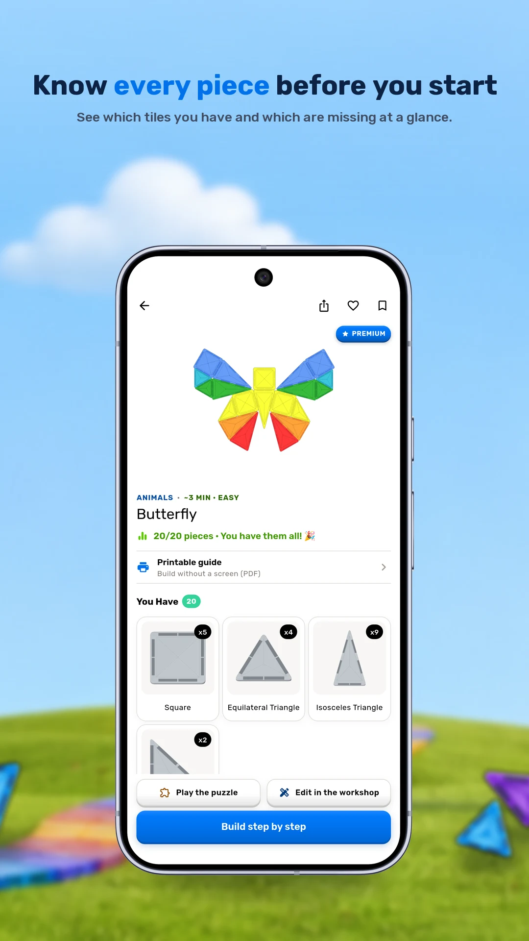 Magniko: Magnetic Tile Builds screenshot