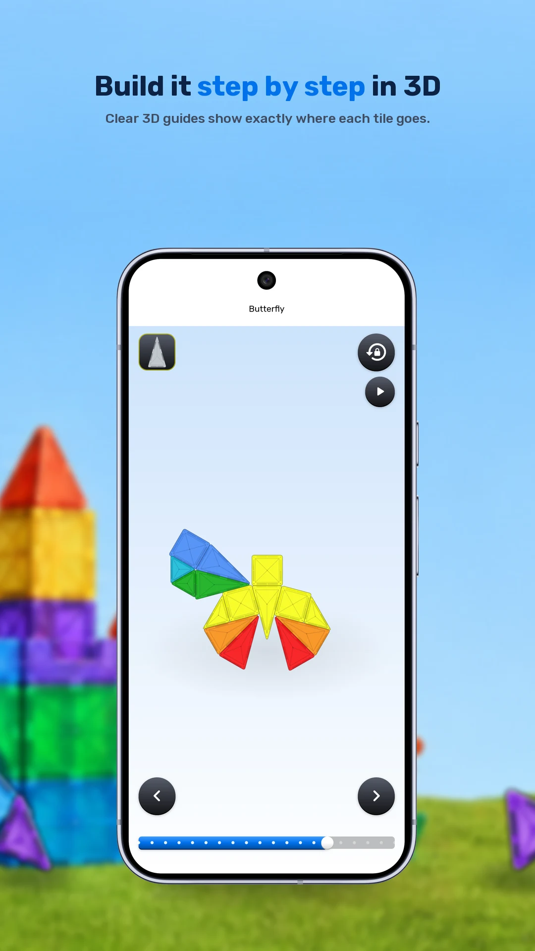 Magniko: Magnetic Tile Builds screenshot